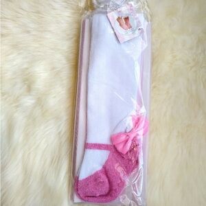 MARY JANE  SPARKLE TIGHT LIGHT PINK